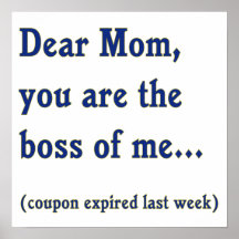 Patron de maman de moi poster