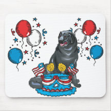 patrotic newfoundland mousepads