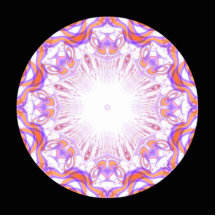Pattern. Black, White, Red and Purple. Cut Outs