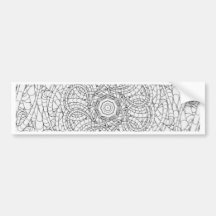 Pattern Bumper Stickers