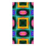 Pattern Designed Book Mark Photo Card Template