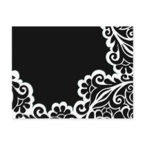 pattern post card