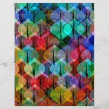pattern with Christmas balls Custom Flyer