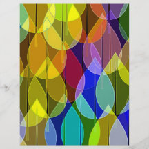 pattern with Christmas balls Flyer Design