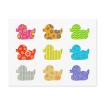 Patterned Ducks