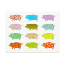 Patterned Pigs