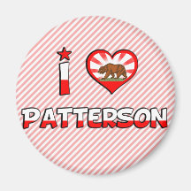 Patterson, CA Fridge Magnet