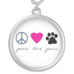 Pattes d'amour de paix bijouterie personnalisée
