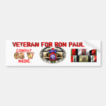 Paul 82nd Medic 18Nov2011 Bumper Stickers