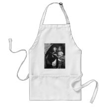 Paul and Virginia ~ Children Portrait 1864 Aprons
