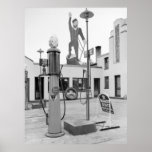 Paul Bunyan Gas, 1939 Print