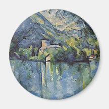 Paul Cézanne - Annecy Lake Fridge Magnets