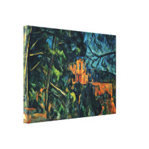 Paul Cezanne - Chateau Noir Stretched Canvas Print