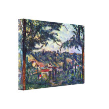 Paul Cezanne - Le Chateau Noir Gallery Wrapped Canvas