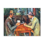 Paul Cézanne, Les joueurs de carte (Postcard)