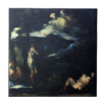 Paul Cezanne - More Bathers Ceramic Tile