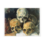 Paul Cézanne - Pyramid of Skulls postcards