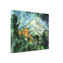 Paul Cezanne - St Victoire and Chateau Noir Gallery Wrap Canvas