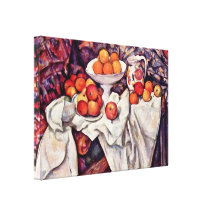 Paul Cezanne - Still life with applesoranges Gallery Wrap Canvas