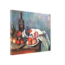 Paul Cezanne - Still life with onions Canvas Prints