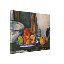Paul Cezanne - Still life with open drawer Gallery Wrapped Canvas