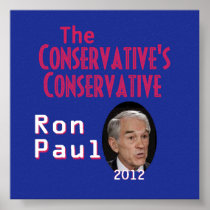PAUL Conservatives POSTER Print