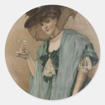 Paul Forestier Champagne  Add Round Sticker