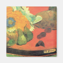 Paul Gauguin still life Refrigerator Magnet