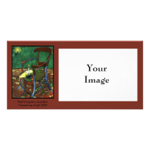 Paul Guaguin's Armchair by Vincent van Gogh Custom Photo Card