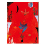 Paul Klee Flower Myth Postcard