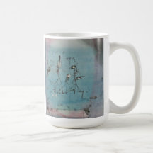 Paul Klee gazouillant la tasse de machine