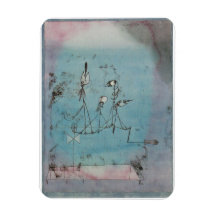 Paul Klee Twittering Machine Magnet