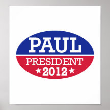 Paul President 2012 Poster