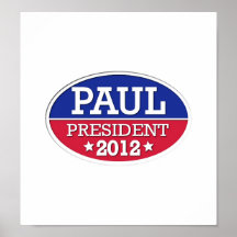 Paul President 2012 Posters