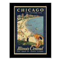 Paul Proehl Chicago Vacation City Post Card