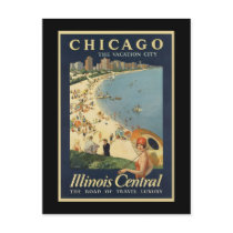 Paul Proehl Chicago Vacation City Post Card