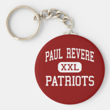 Paul Revere - Patriots - Middle - Houston Texas Key Chains