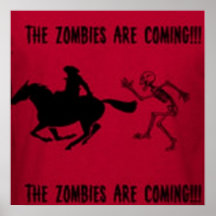 Paul Revere Zombie Poster