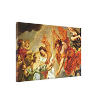 Paul Rubens - Reconciliation of Ludwig and Maria Stretched Canvas Prints