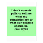 paul ryan quote postcards