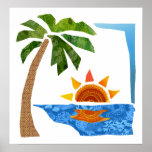 Paume, Sun et mer Affiches