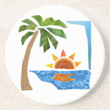 Paume, Sun et mer Dessous De Verre