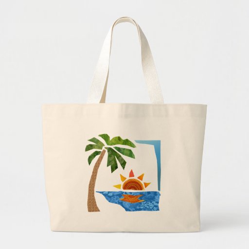 Paume, Sun et mer Sacs De Toile