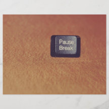 Pause-break key flyer