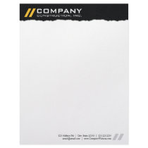 Pavement Themed Professional Letterhead