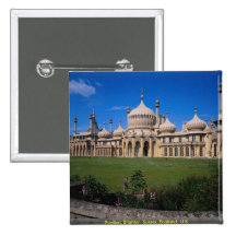 Pavilion, Brighton, Sussex, England, U.K. Button