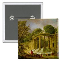Pavilion with Cascade, 1760 Pin