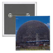 Pavillon américain, expo 1967, Montréal, Québec, C Badge Avec Épingle