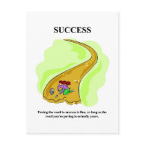 paving-the-road-to-success-is-fine-so-long-as postcard