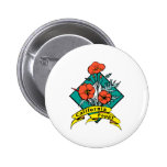 Pavot de Californie Badge Avec Épingle